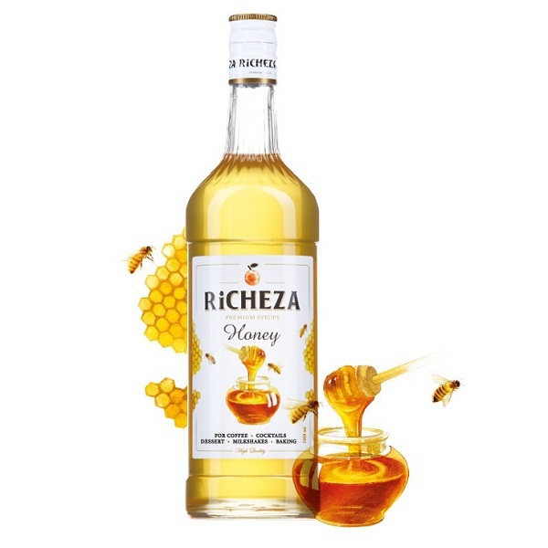 Сироп RICHEZA Мёд стекло 1 л