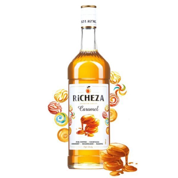 Сироп RICHEZA Карамель стекло 1 л