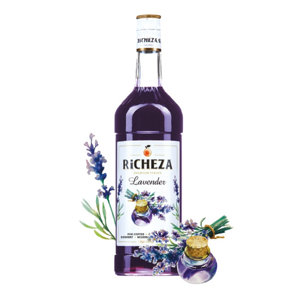 Сироп RICHEZA Лаванда стекло 1 л