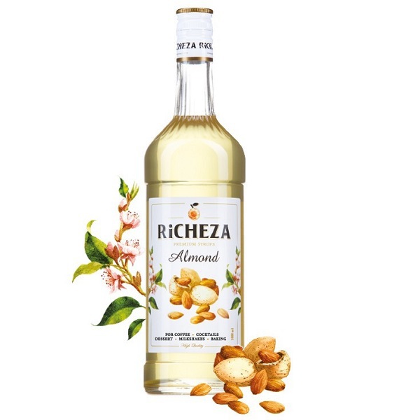 Сироп RICHEZA Миндаль стекло 1 л