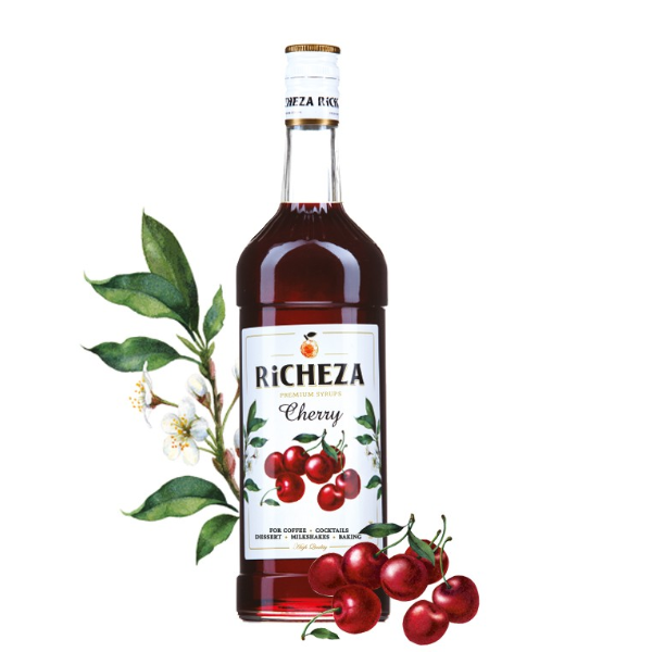 Сироп RICHEZA Вишня стекло 1 л
