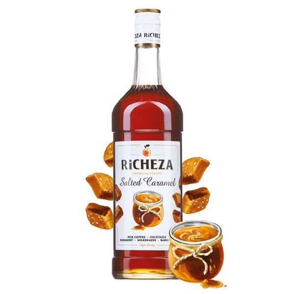 Сироп RICHEZA Соленая Карамель стекло 1 л