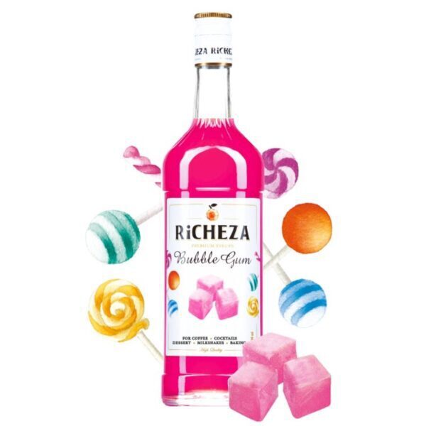 Сироп RICHEZA Бабл Гам стекло 1л