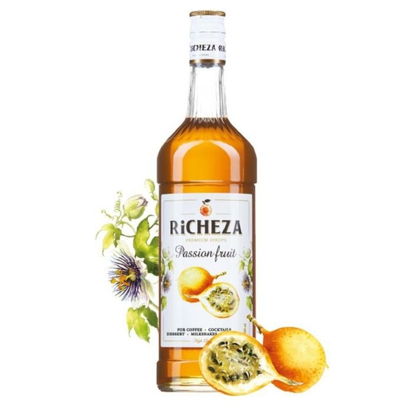 Сироп RICHEZA Маракуйя стекло 1 л