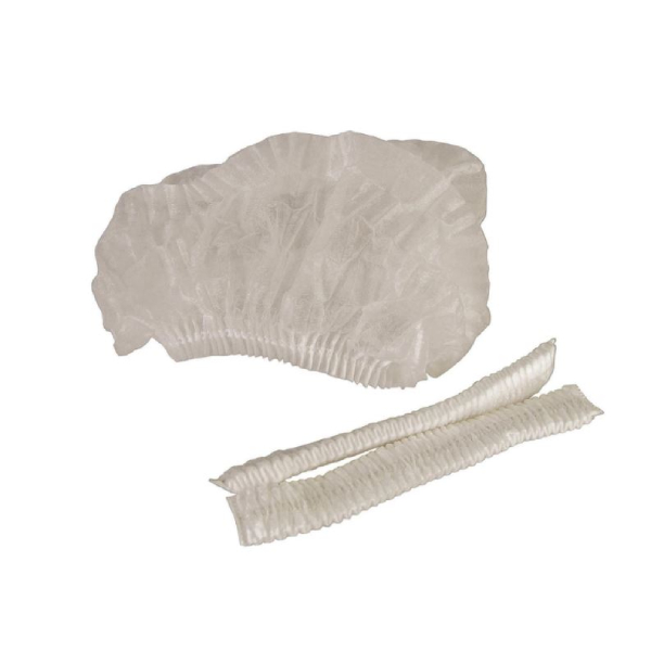 Шапочка БЕЛАЯ "Шарлотта" 100 шт