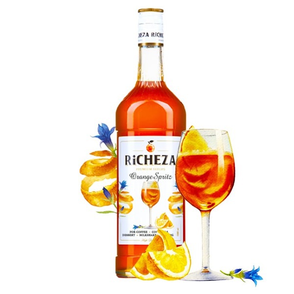 Сироп RICHEZA Апельсиновый Спритц стекло 1 л