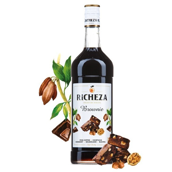 Сироп RICHEZA Брауни стекло 1 л