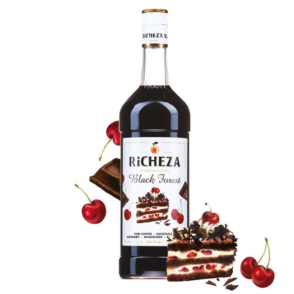 Сироп RICHEZA Черный Лес стекло лес 1 л