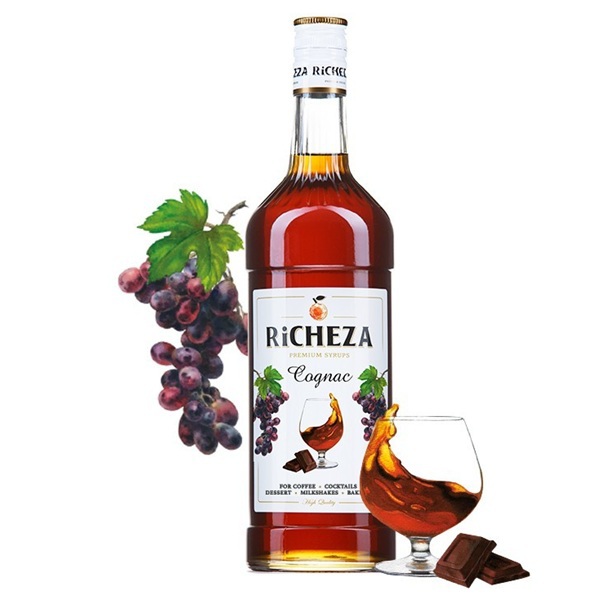 Сироп RICHEZA Коньячный стекло 1 л