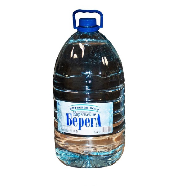 Вода питьевая КАРЕЛЬСКИЕ БЕРЕГА негазированная 6 л