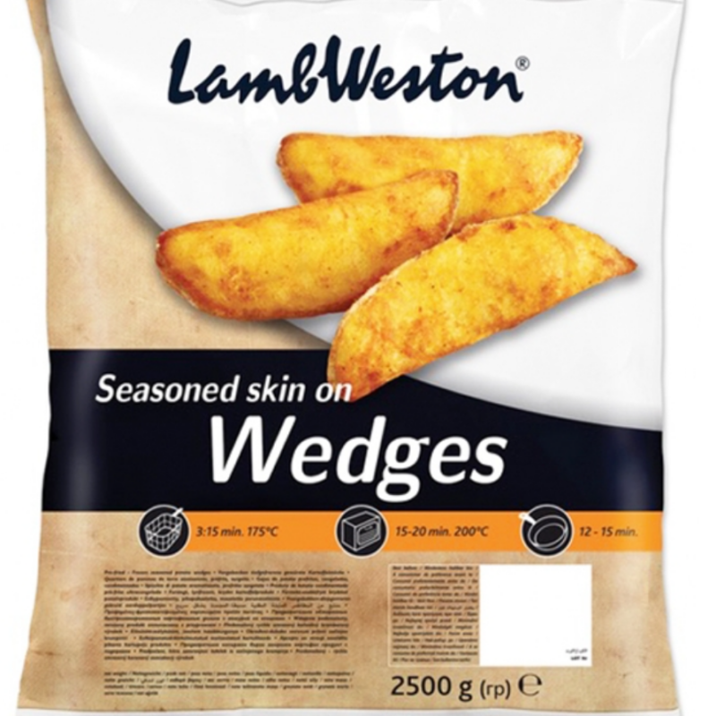 Картофельные дольки LAMB WESTON БЕЗ СПЕЦИЙ 2.5 кг