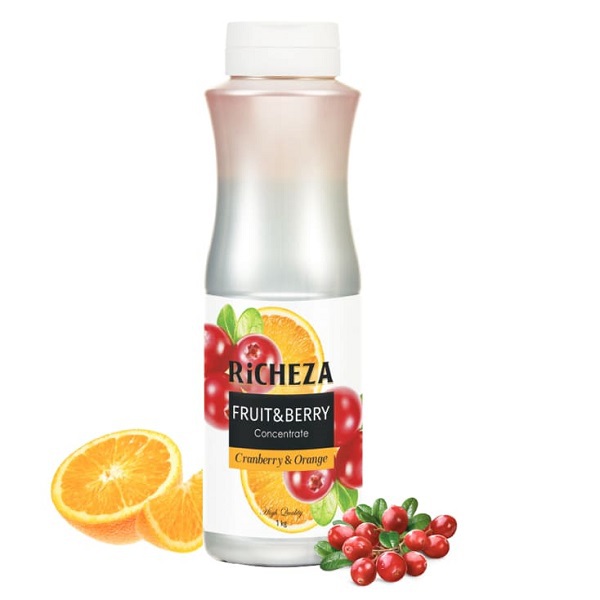 Концентрат RICHEZA Клюква-Апельсин 1 кг