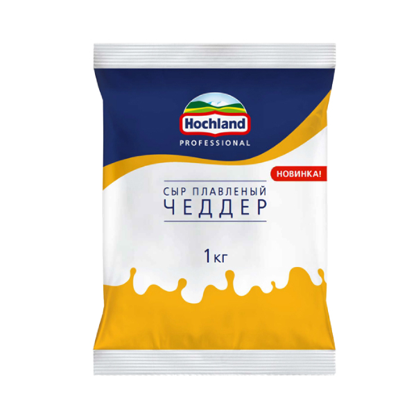Сыр HOCHLAND Professional Чеддер плавленый ЖИДКИЙ 1 кг
