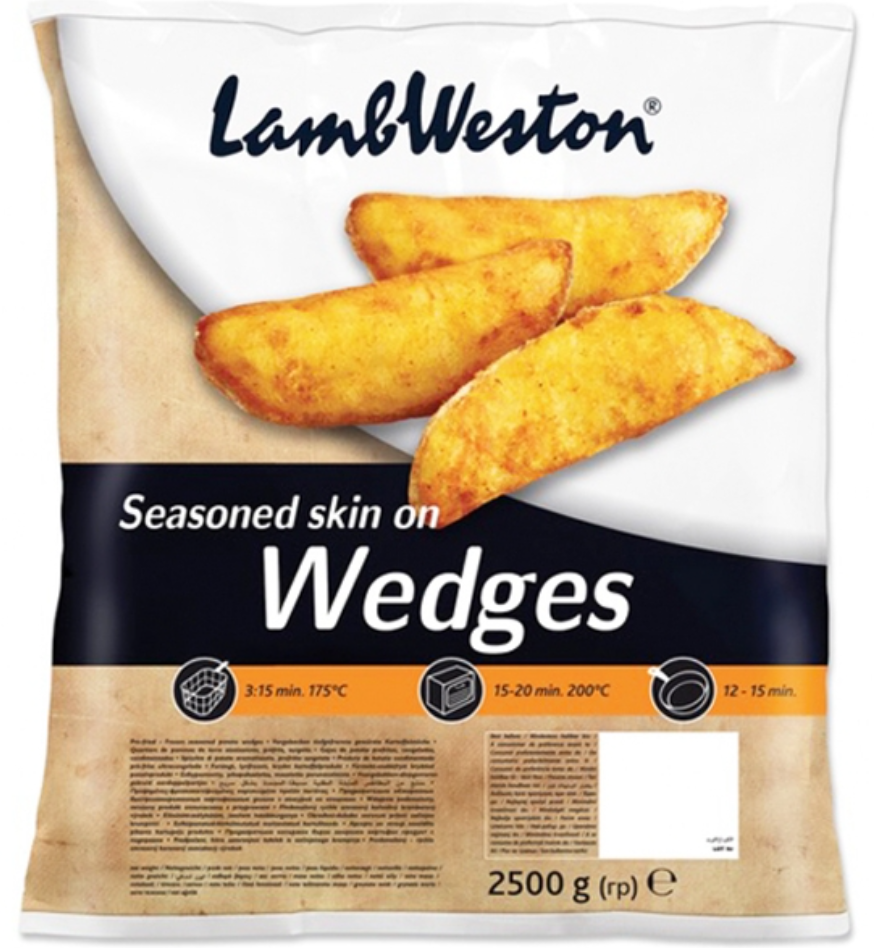 Картофельные дольки LAMB WESTON БЕЗ СПЕЦИЙ 2.5 кг