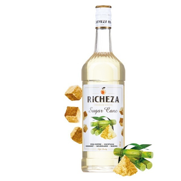 Сироп RICHEZA Тростниковый сахар стекло 1 л