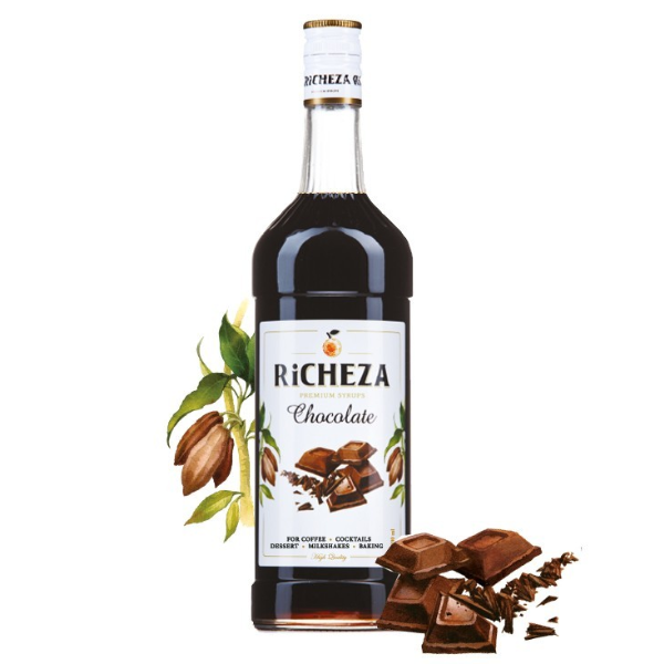 Сироп RICHEZA Шоколад стекло 1 л