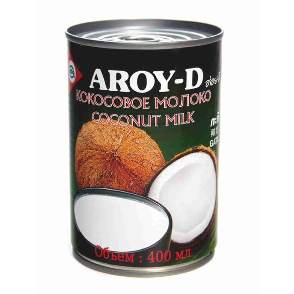 Молоко AROY-D кокосовое 60% 400 мл
