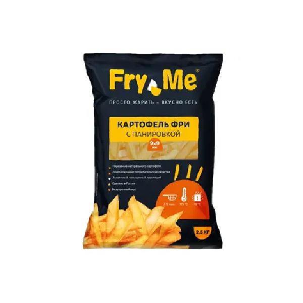 Картофель LAMB WESTON Fry Me "Фри" 9х9 мм 2.5 кг