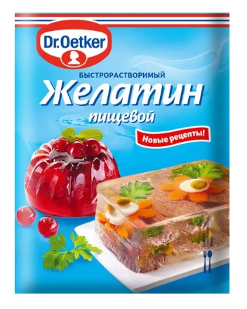Желатин DR.OETKER пищевой 10 г