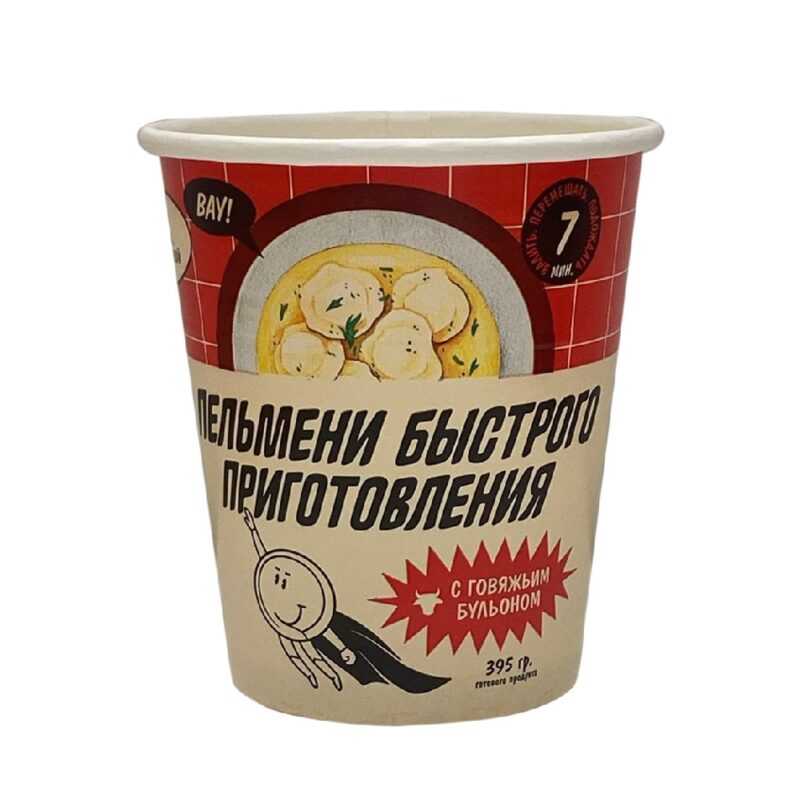 Пельмени РАМАЙ с ГОВЯЖЬИМ бульоном 100 г