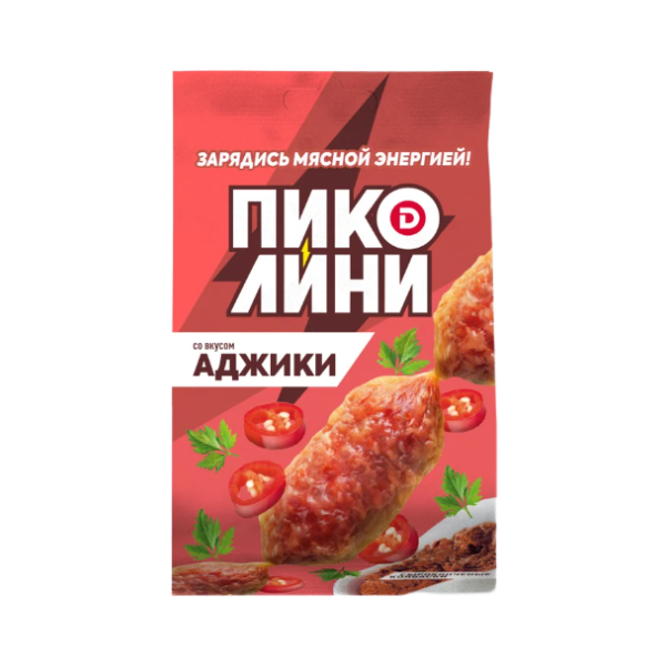 Колбаски ДЫМОВ "Пиколини Аджика" сырокопченые 50 г