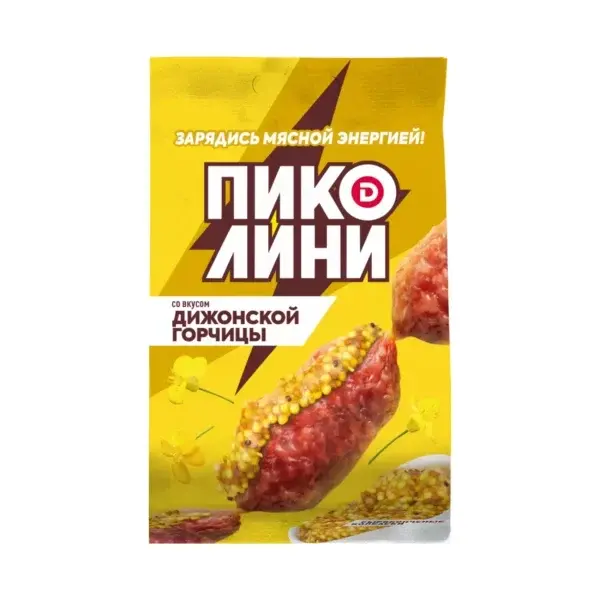 Колбаски ДЫМОВ "Пиколини Дижонская горчица" сырокопченые 50 г