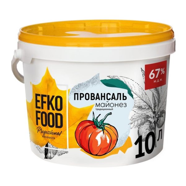 Майонез EFKO FOOD Professional Провансаль 67% 10 л