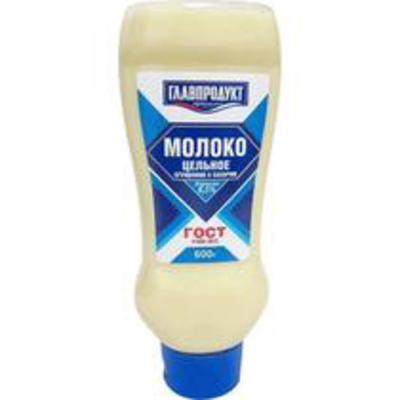 Молоко сгущенное ГЛАВПРОДУКТ цельное с сахаром ГОСТ 600 г 8,5%
