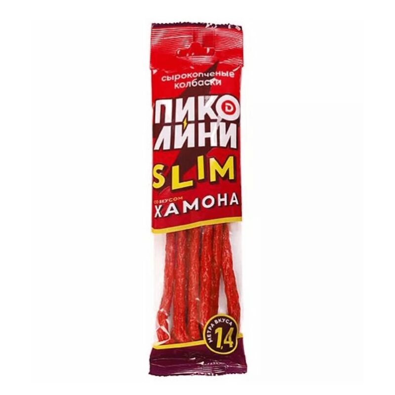 Колбаски ДЫМОВ "Пиколини slim" со вкусом хамона 70 г