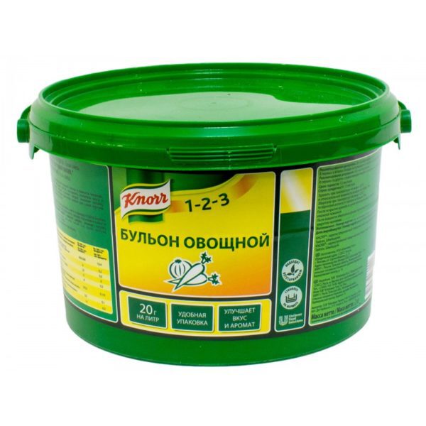 Бульон KNORR овощной 2 кг