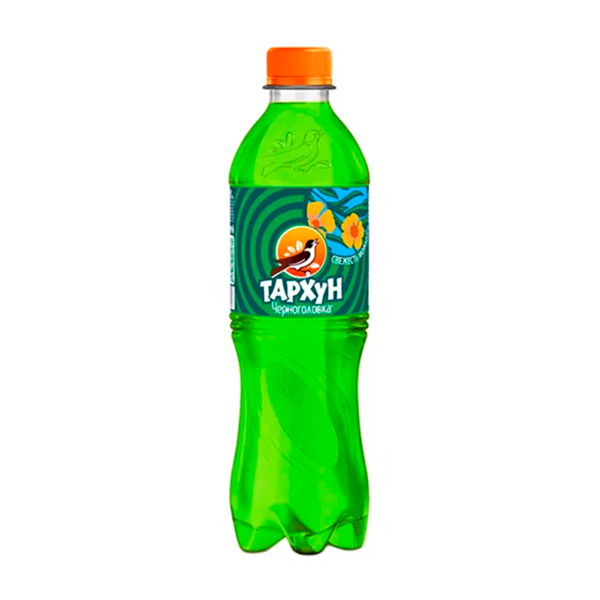 Лимонад ЧЕРНОГОЛОВКА "Тархун" сильногазированный (ПЭТ) 0.5 л